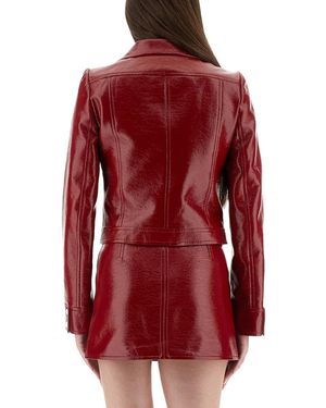 Courreges Reedition" Vinyl Jacket - Red