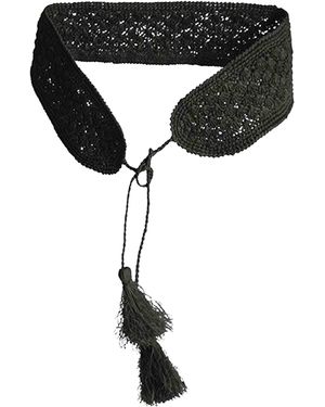IBELIV Belt Bika Raffia - Black