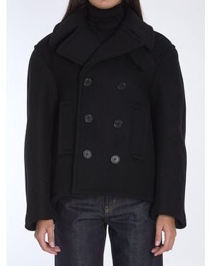 Women's Saint Laurent Short coats | Lyst