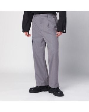 OAMC Peacemaker Wool-Blend Pants - Gray