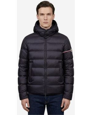 Moncler Short Ravenlock Down Jacket - Blue