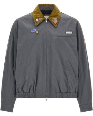 Song For The Mute 'Coach' Jacket - Gray