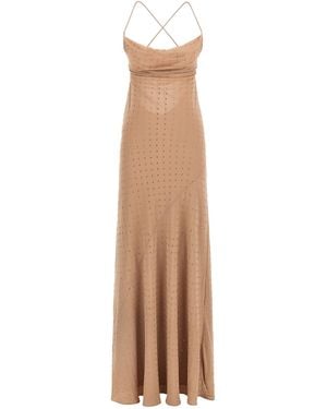 Pinko Slip Dress - Natural