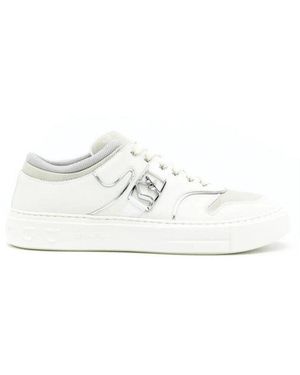 Ferragamo Low-Top Sneakers - White