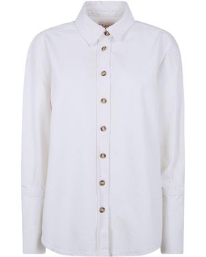 Lois "Lily" Overshirt - Blue