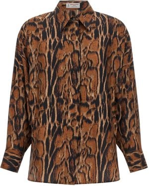 Alberto Biani 'Riviera' Shirt - Brown