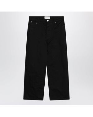 Ami Paris Wideleg Pants - Black
