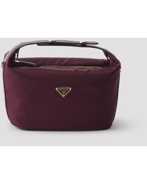 Prada Bordeaux Chérie Mini Re-Nylon Bag - Purple