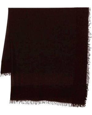Faliero Sarti New Isadora Wool And Silk Scarf - Brown