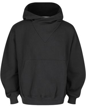 Valentino X Mélanie Matranga Cross-Neck Hoodie - Black
