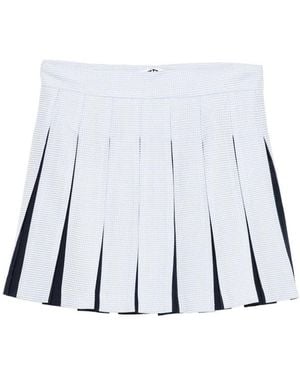 Vivetta Skirt Pleated A-Line - White