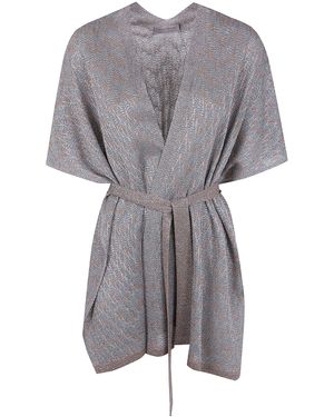 D.exterior Z-Line Lux Poncho - Gray