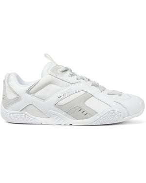 Versace "Galaxia" Leather Sneaker - White