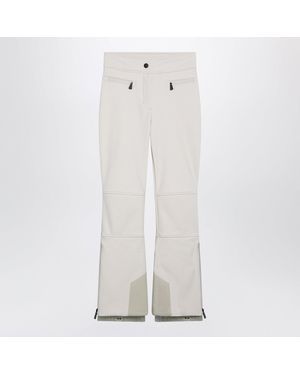 Moncler Ivory Ski Pants - White