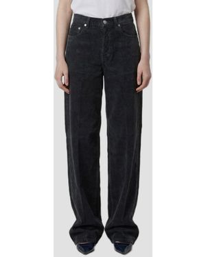 Haikure Bethany Velvet Pier Jeans - Black