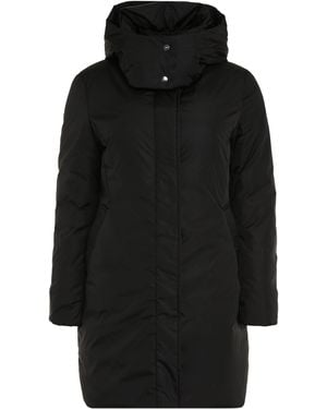 Add Hooded Down Jacket - Black