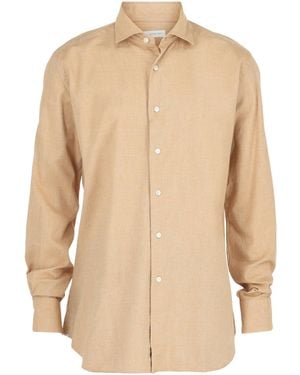 Slowear Glanshirt Slim-Fit Dress Shirt - Natural