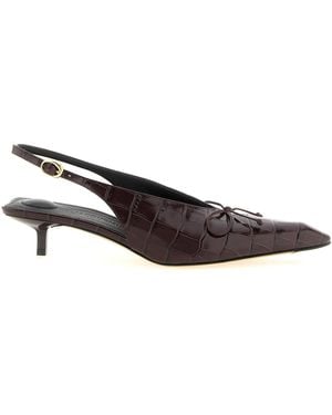 Jacquemus 'Les Slingbacks Cubisto B' Slingback - Brown