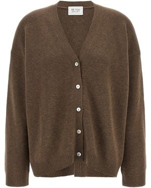 Be You Cashmere Cardigan - Brown