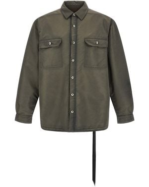 Rick Owens 'Jumbo Outershirt' Jacket - Green