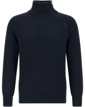 Rivvia Projects Zip Sweater - Blue