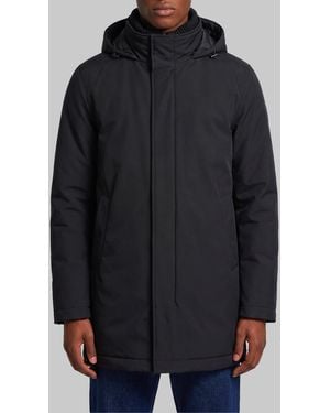 Herno Knit-Collar Jacket - Gray