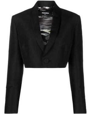 DSquared² Spencer Cropped Blazer - Black