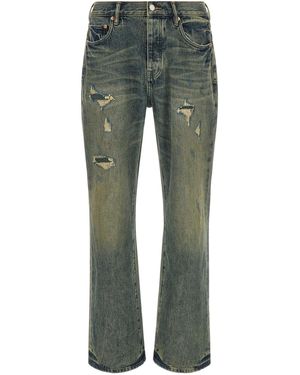 Purple 'P026' Jeans - Green