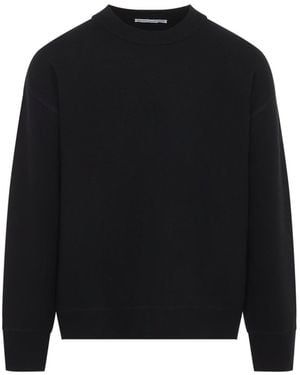 Studio Nicholson Moray Cashmere Double Sweatshirt - Black