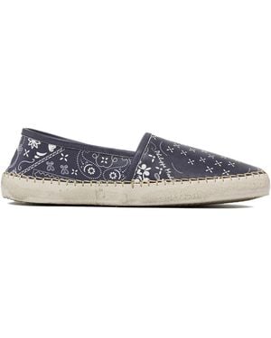 Philippe Model Marseille Low Paisley Espadrilles Sneakers - Blue