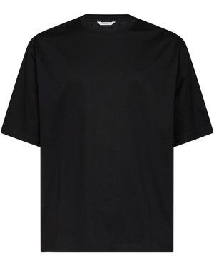 Hevò T-Shirt Mulino Cotton Jersey - Black