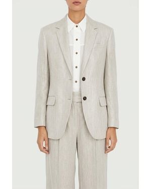 Brunello Cucinelli Light Linen Suit - Natural