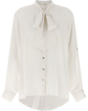 DI.LA3 PARI' 'Bonton' Shirt - White