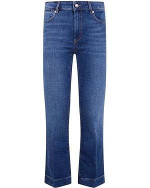 Max Mara "Spdumbria" Mini Flared Classic Jeans - Blue