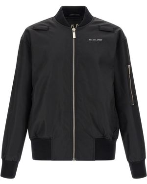 44 LABEL Outer Puffer Jackets - Black
