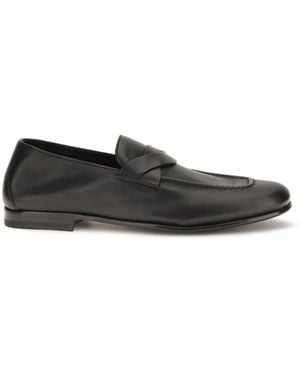 Tom Ford Gigi Loafers With Woven Strap - White