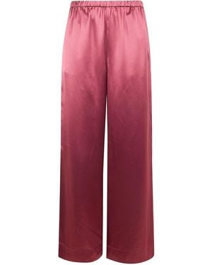 By Malene Birger "Cabello" Wide Leg Pants - Red
