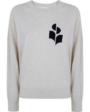 Isabel Marant "Marisans" Roundneck Sweater - Gray