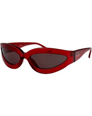 The Attico Sunglasses Acetate - Red