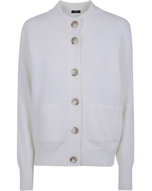Anneclaire Knitted Bomber Jacket - Blue