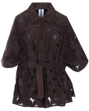 S.W.O.R.D Leather Jacket - Black
