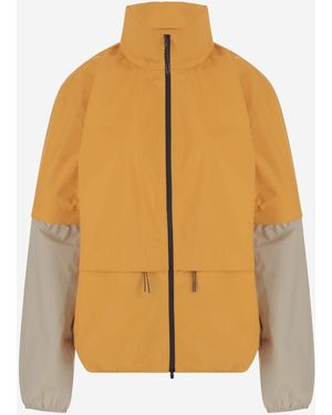 Autry Two-Tone Nylon Jacket - Orange