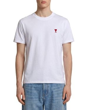 Ami Paris Ami De Coeur T-Shirt - White