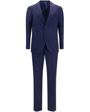 Gi Capri Suit Single-Breasted Virgin Wool - Blue