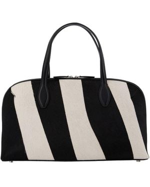 TOTEME Medium Pony Hair Day Shopper Bag - Black