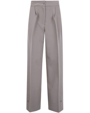 Frankie Shop "Doyer" Pleated Pants - Gray