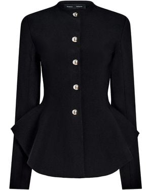 Proenza Schouler Viscose Polyamide Jacket - Black