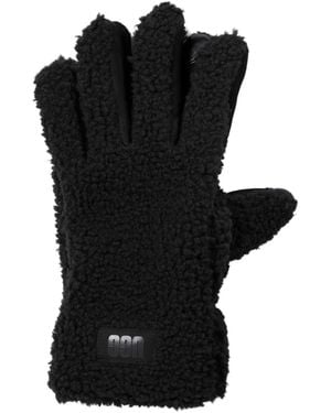 UGG Faux Fur Gloves - Black