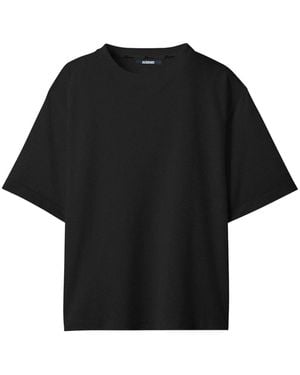 Jacquemus "Le T-Shirt Rond Carré" - Black
