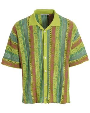 Avril 8790 x Formichetti Jacquard Shirt - Green